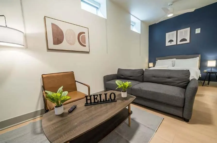شقة Stylish Studio With Free Parking Near Medical District لويفيل